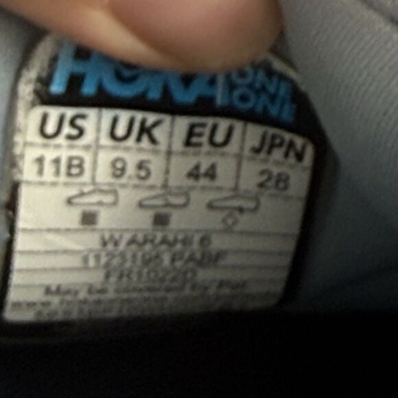 Hoka One One Arahi 6 1123195-PABF Women's 11 B Shoes Plein Air Blue Fog Sneakers - Picture 11 of 12